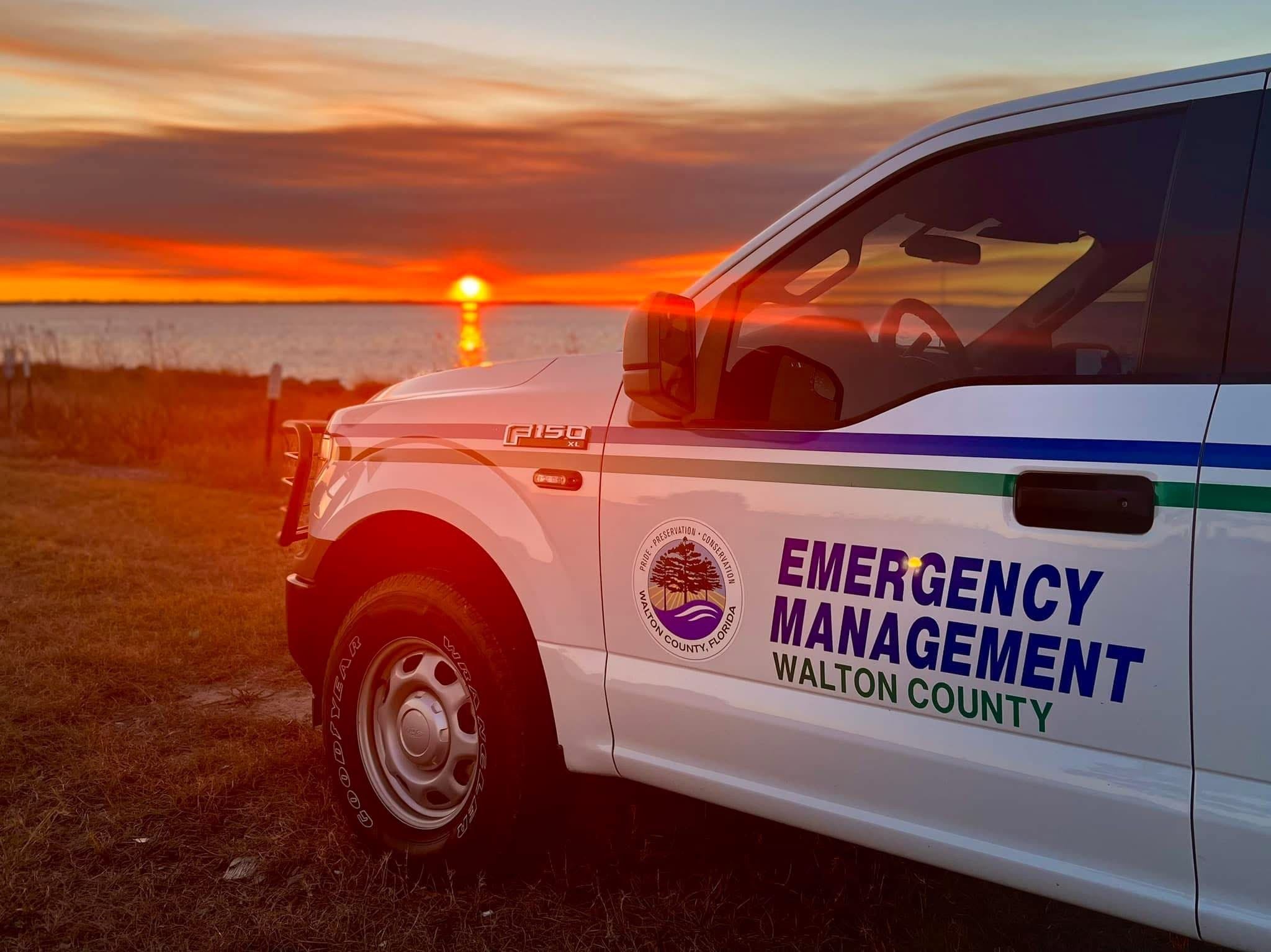 picture of a Vehicle at Sunset